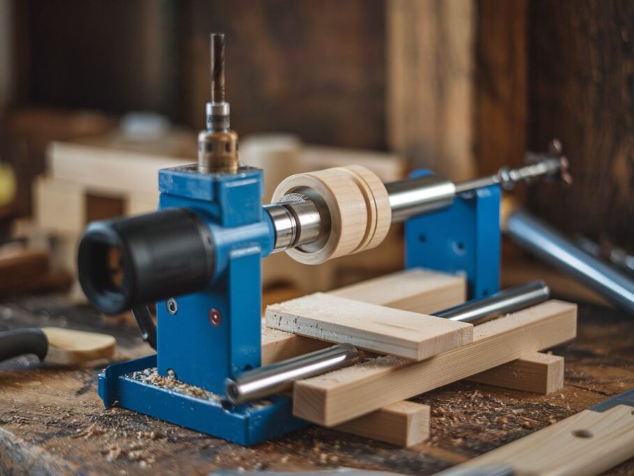 DIY tokarka do drewna krok po kroku